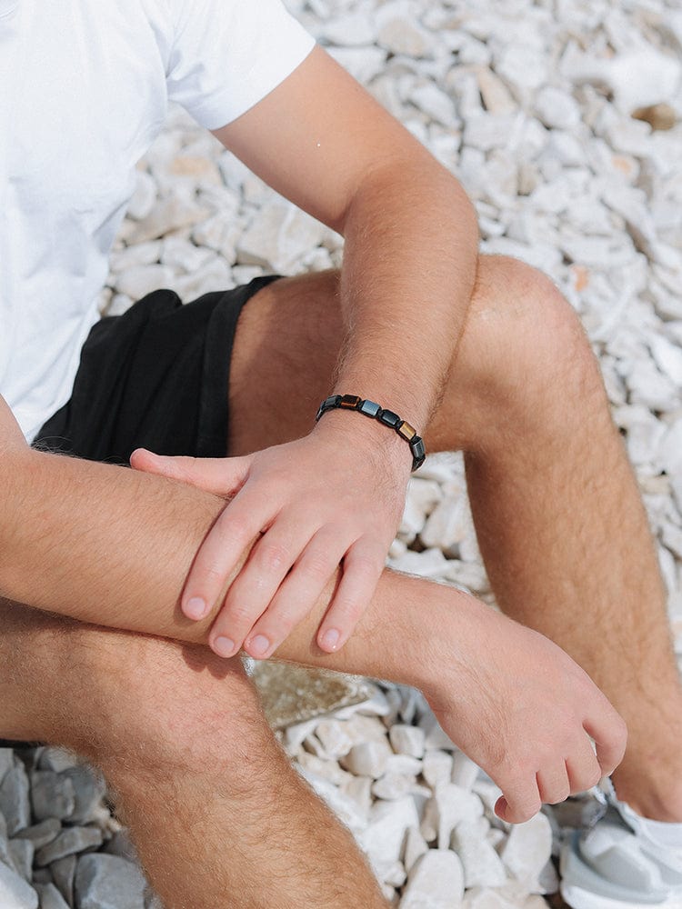 Triple Protection Beaded Bracelet - Havana - Che Cose Belle