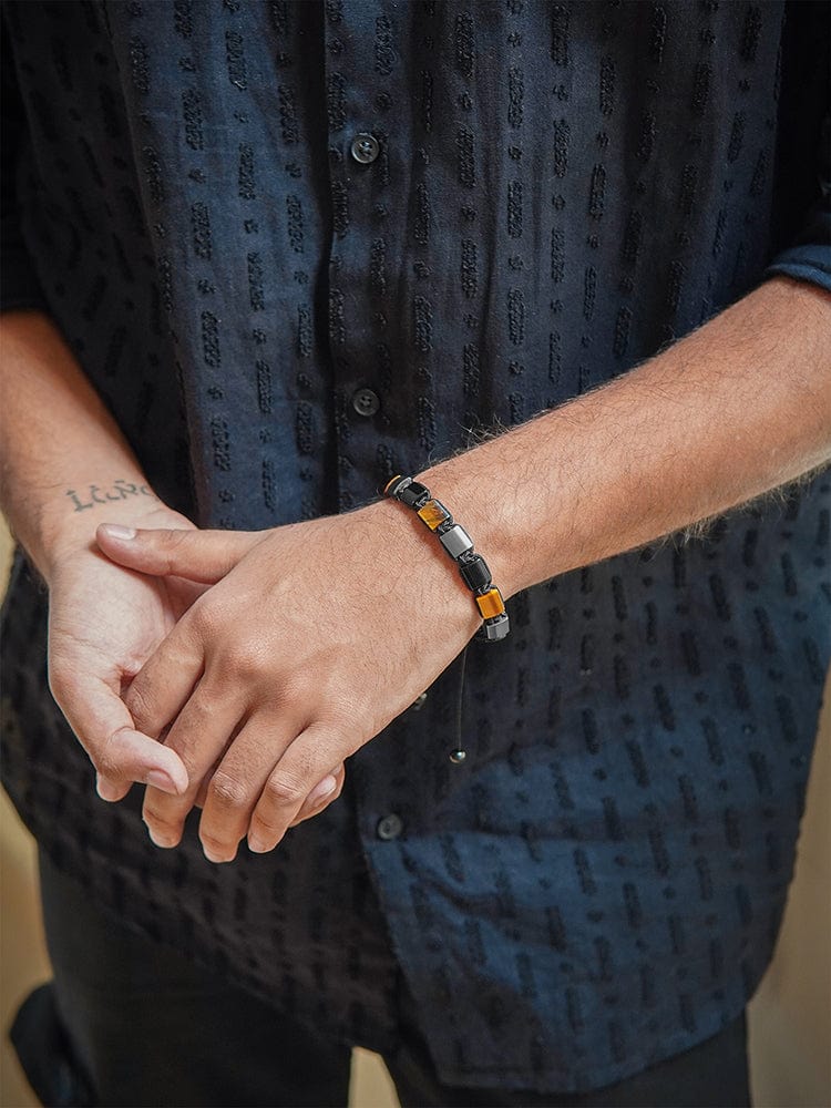 Triple Protection Beaded Bracelet - Havana - Che Cose Belle