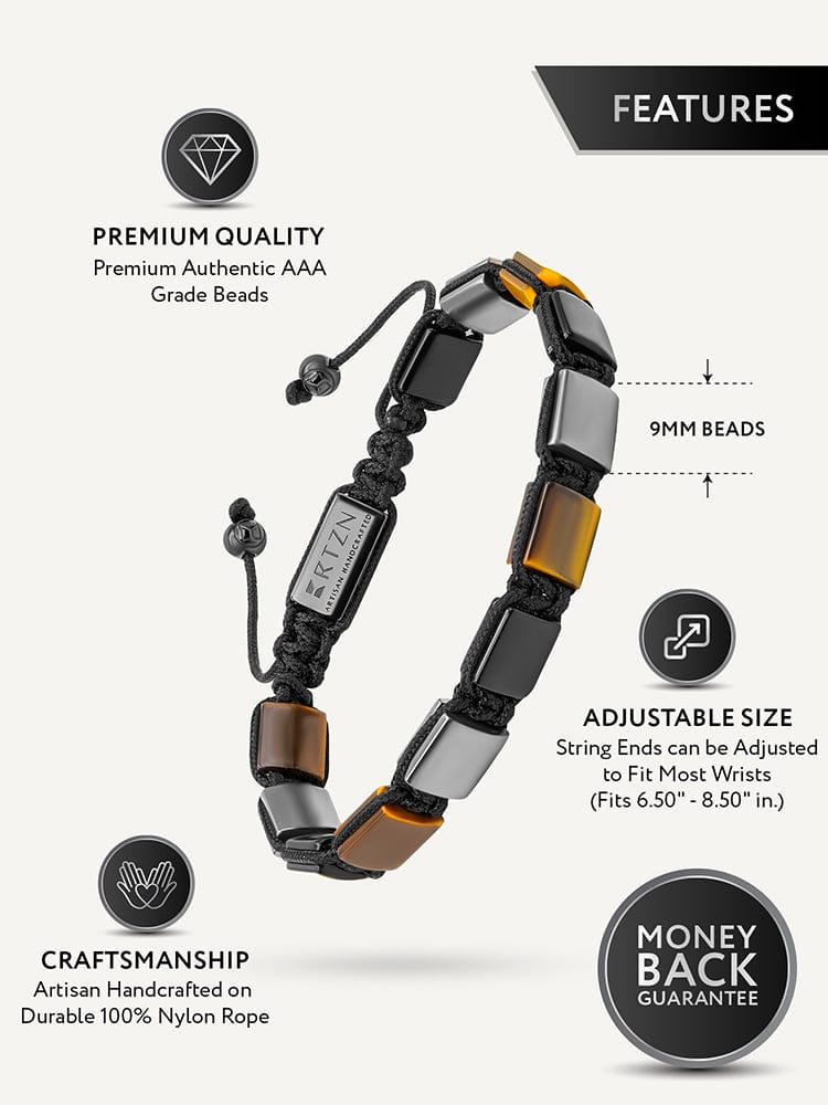 Triple Protection Beaded Bracelet - Havana - Che Cose Belle