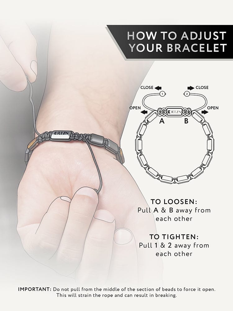 Triple Protection Beaded Bracelet - Havana - Che Cose Belle