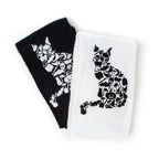 Halloween Cat Hand Towel