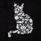 Halloween Cat Hand Towel