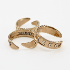Trust Moon Phase Adjustable Ring - Che Cose Belle