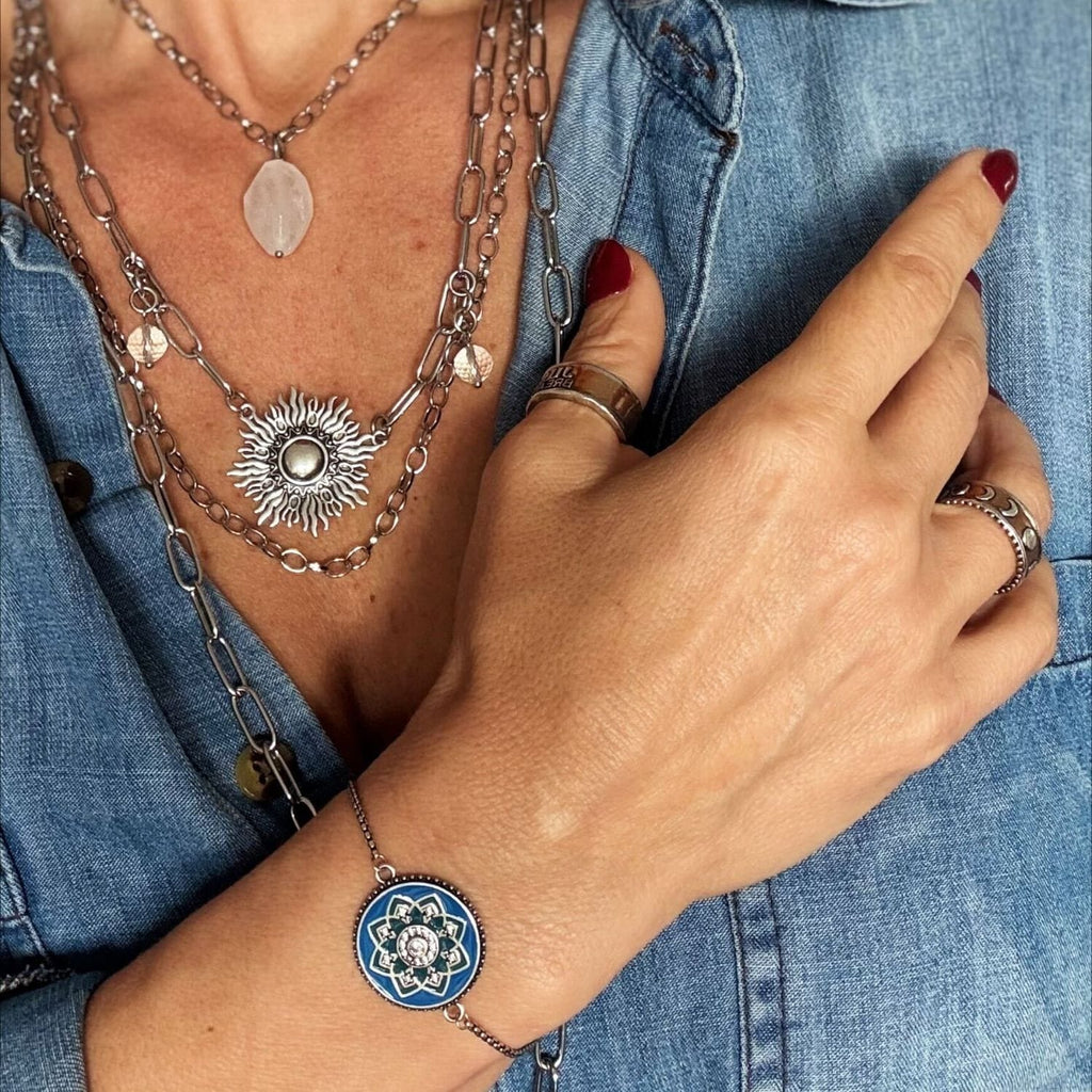 Trust Moon Phase Adjustable Ring - Che Cose Belle