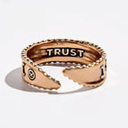 Trust Moon Phase Adjustable Ring - Che Cose Belle