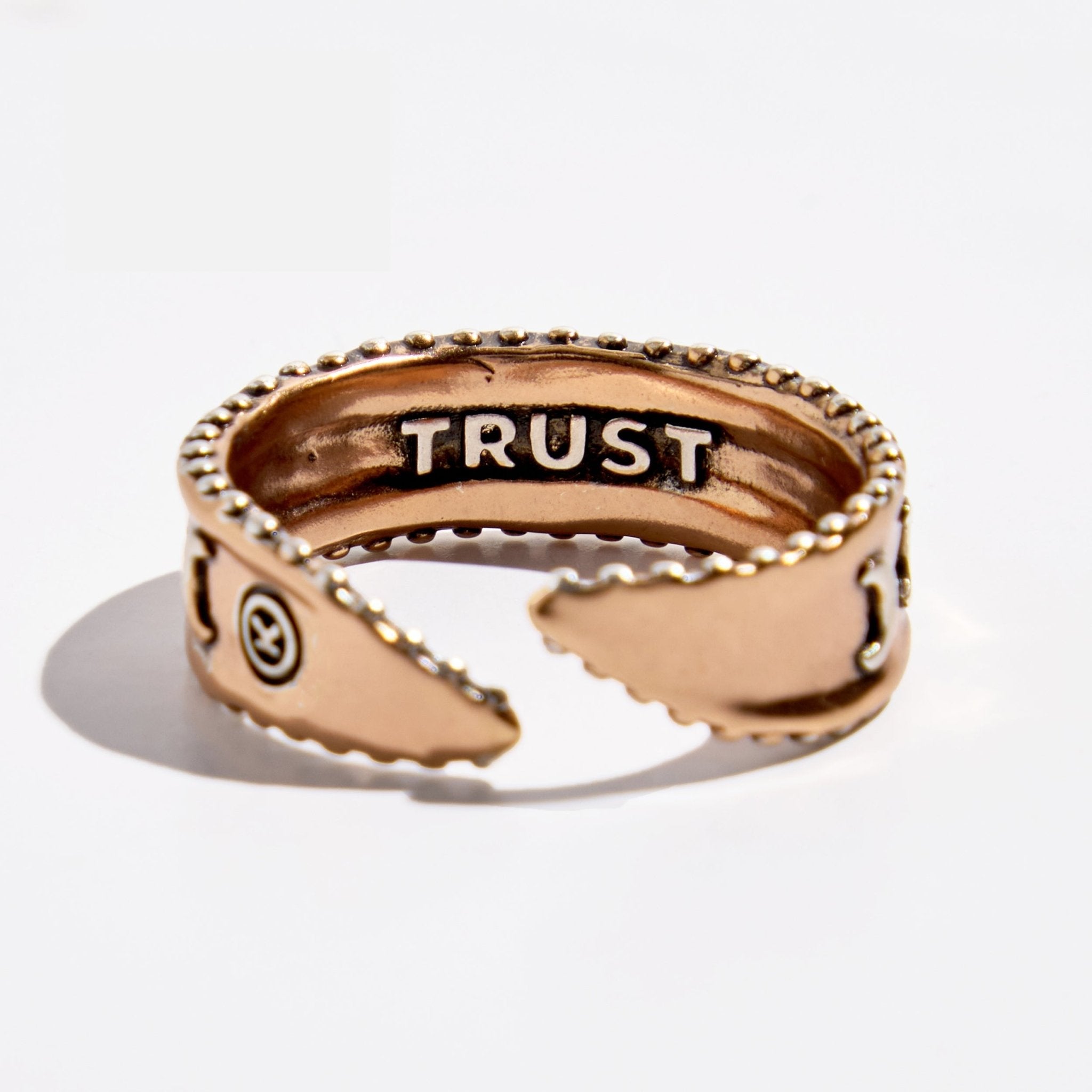 Trust Moon Phase Adjustable Ring - Che Cose Belle