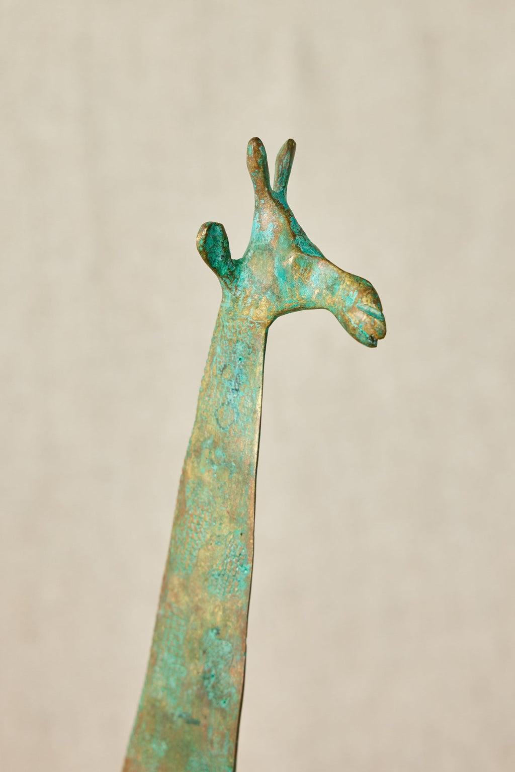 Tuareg Brass Giraffes Figurines - Che Cose Belle