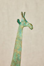Tuareg Brass Giraffes Figurines - Che Cose Belle