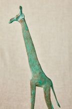 Tuareg Brass Giraffes Figurines - Che Cose Belle