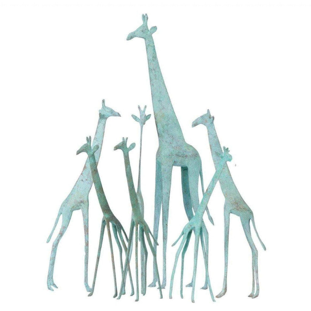 Tuareg Brass Giraffes Figurines - Che Cose Belle