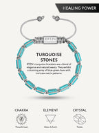 Turquoise Beaded Bracelet - Havana - Che Cose Belle