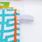 Turquoise Breeze Block Hand Towel 18" x 24" - Che Cose Belle
