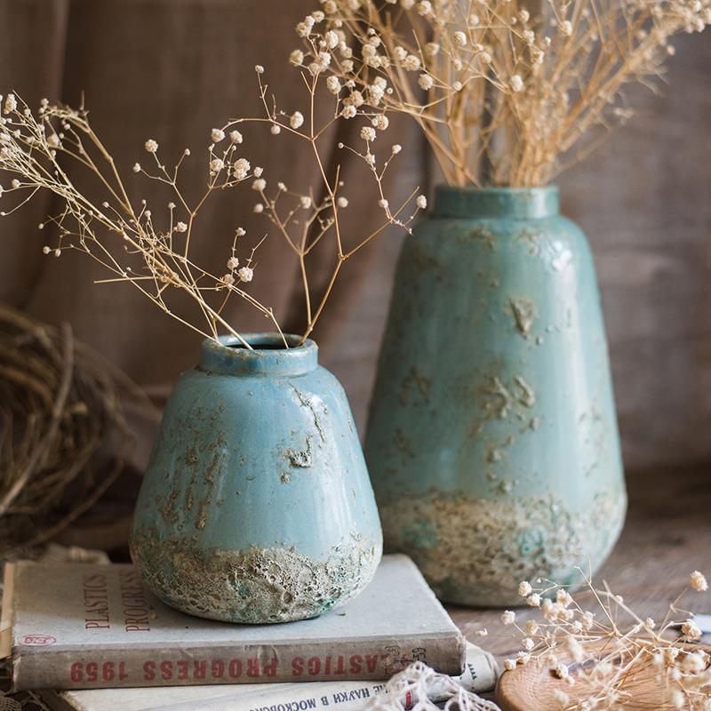 Turquoise Ceramic Vase - Che Cose Belle