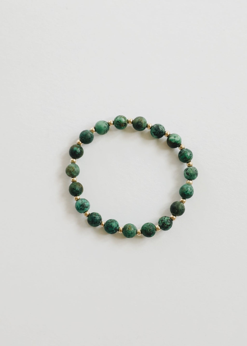 Turquoise Jasper :14k Gold Filled Sun + Moon || Adult Bracelets - Che Cose Belle