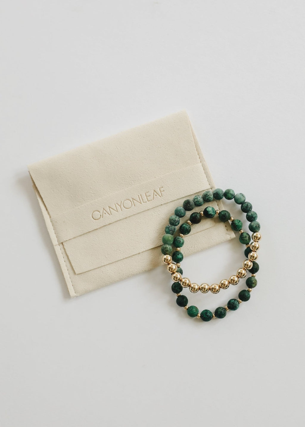 Turquoise Jasper :14k Gold Filled Sun + Moon || Adult Bracelets - Che Cose Belle