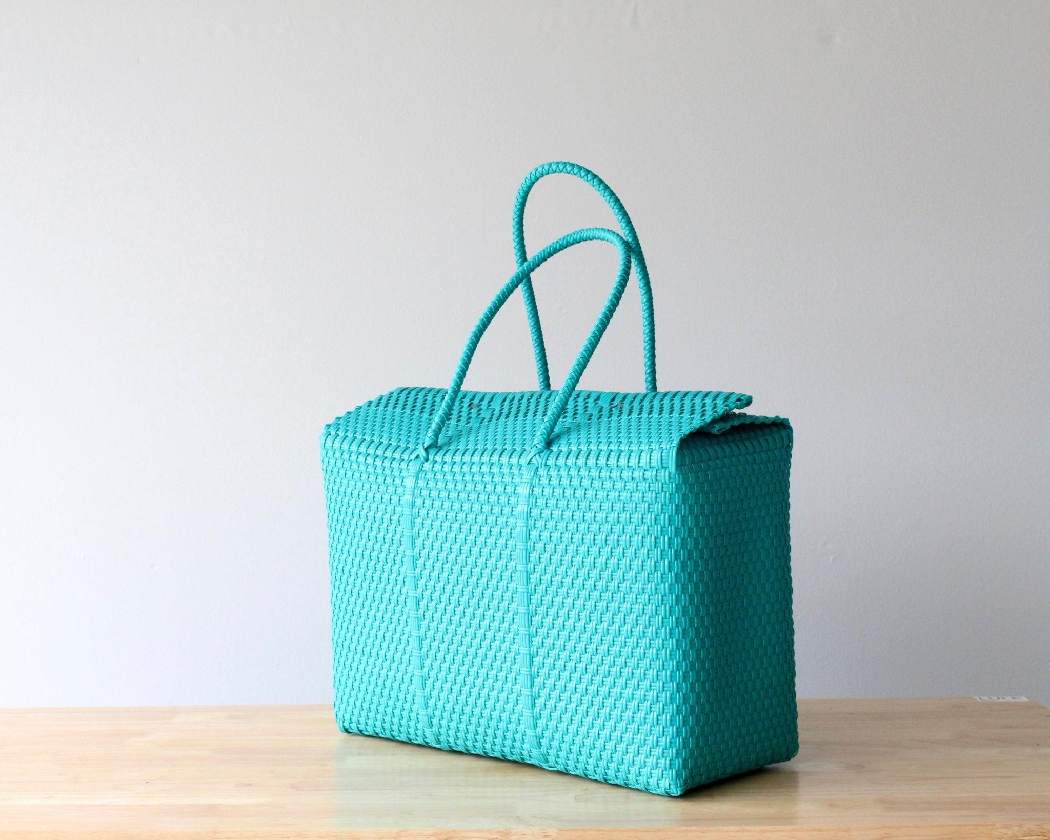 Turquoise Medium Handbag by MexiMexi - Che Cose Belle