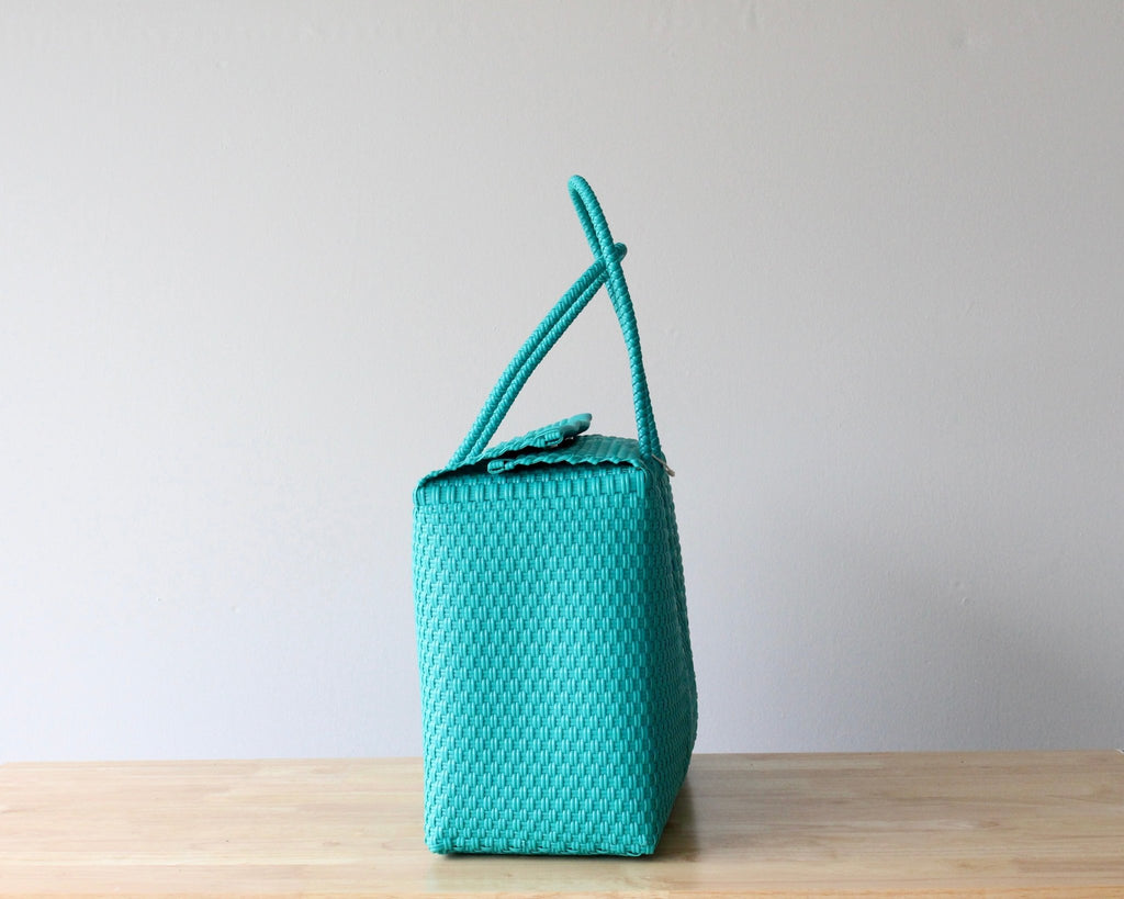 Turquoise Medium Handbag by MexiMexi - Che Cose Belle