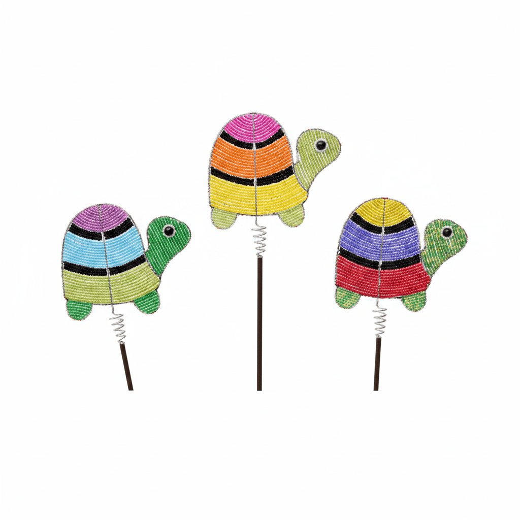 Turtle Garden Stake, Asst (Set of 3) - Che Cose Belle