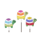 Turtle Garden Stake, Asst (Set of 3) - Che Cose Belle