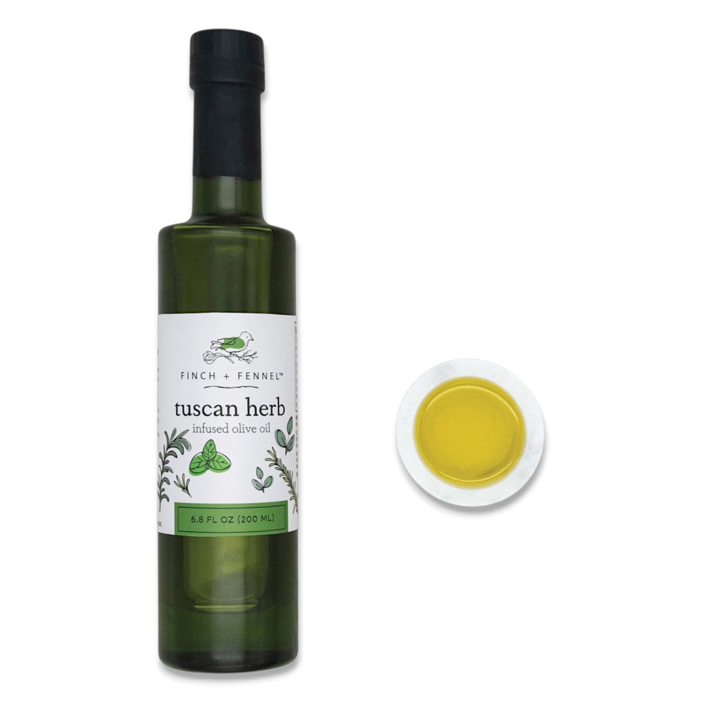 Tuscan Herb Infused Olive Oil | Finch + Fennel - Che Cose Belle