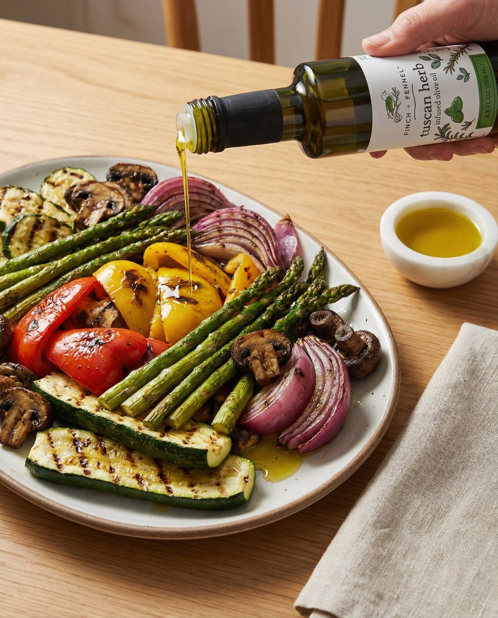 Tuscan Herb Infused Olive Oil | Finch + Fennel - Che Cose Belle