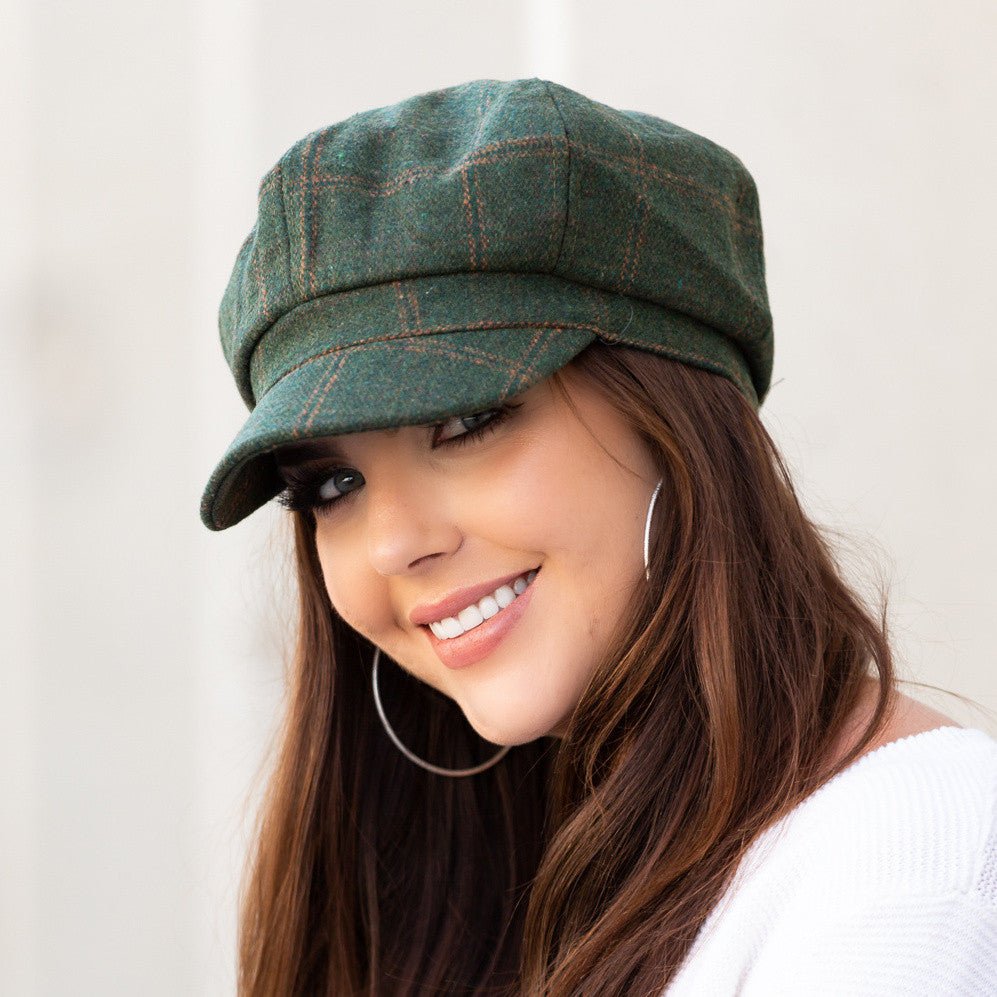 Tweed Newsboy Hats - Che Cose Belle