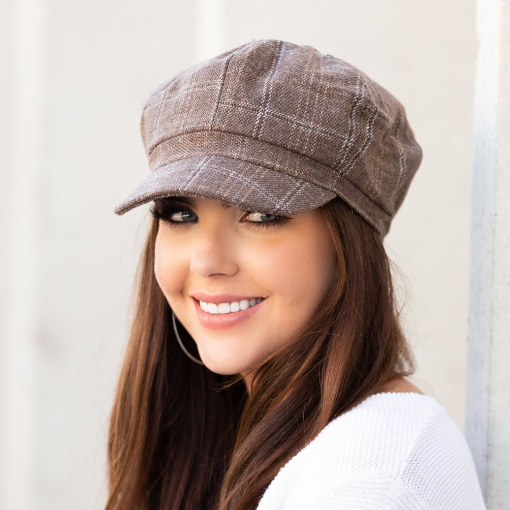 Tweed Newsboy Hats - Che Cose Belle