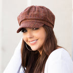 Tweed Newsboy Hats - Che Cose Belle