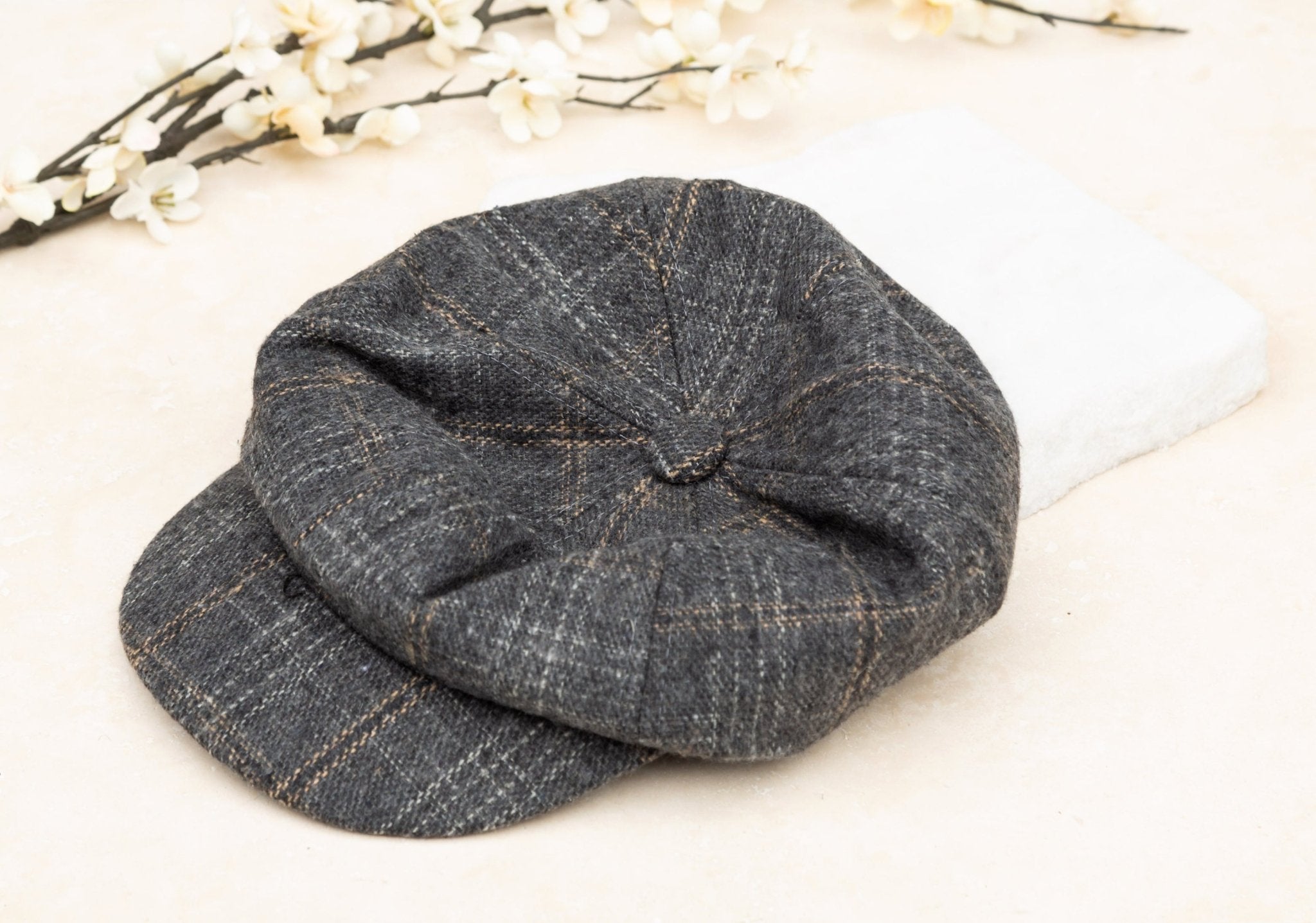 Tweed Newsboy Hats - Che Cose Belle