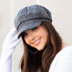 Tweed Newsboy Hats - Che Cose Belle
