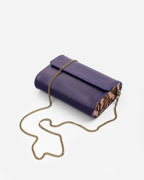 Twilight Wings Purple Leather Sling - Che Cose Belle
