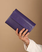 Twilight Wings Purple Leather Sling - Che Cose Belle