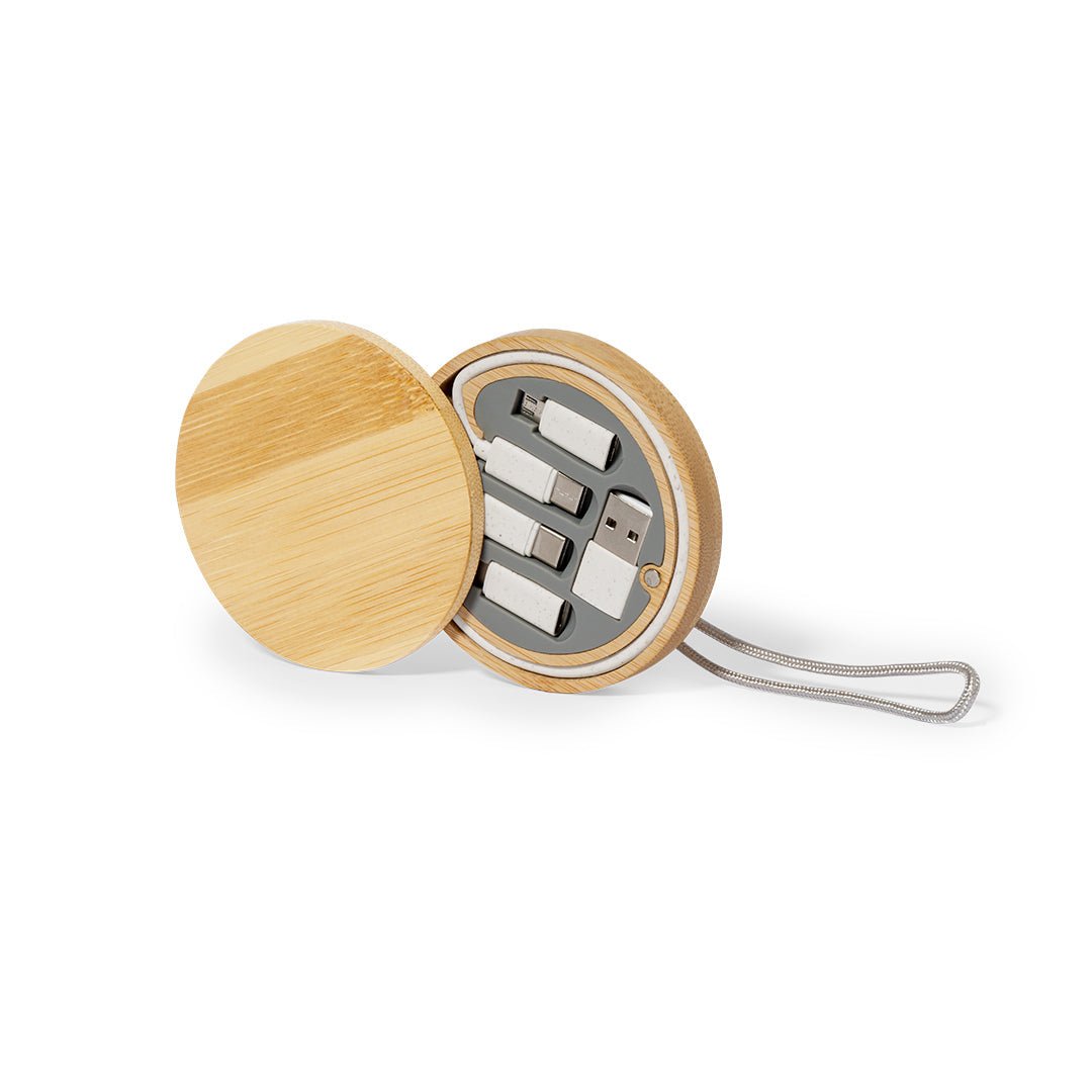 TWIST Universal Bamboo Charging Cable Set - Che Cose Belle