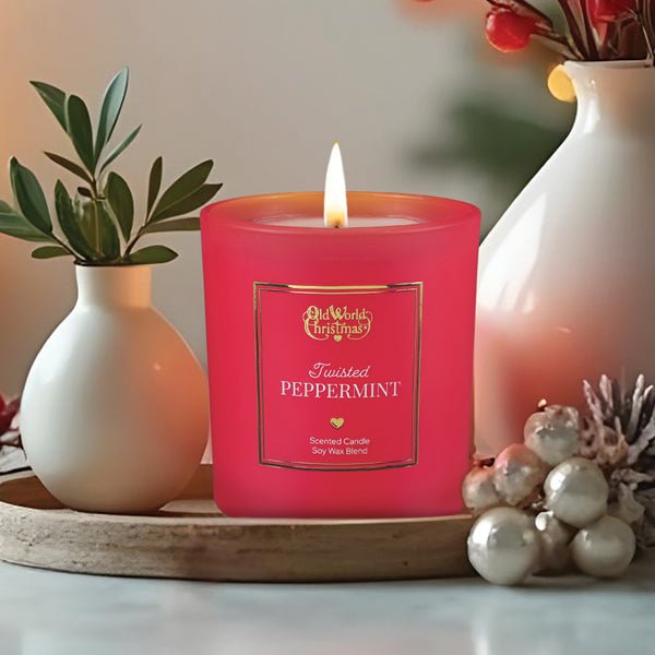 Twisted Peppermint Candle - Che Cose Belle