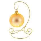 Twisted Wire Gold Metal Ornament Stand Display 7.2 Inches (Taiwan) - Che Cose Belle