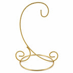 Twisted Wire Gold Metal Ornament Stand Display 7.2 Inches (Taiwan) - Che Cose Belle
