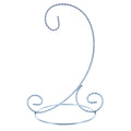 Twisted Wire Silver Metal Ornament Stand Display 7.2 Inches (Taiwan) - Che Cose Belle