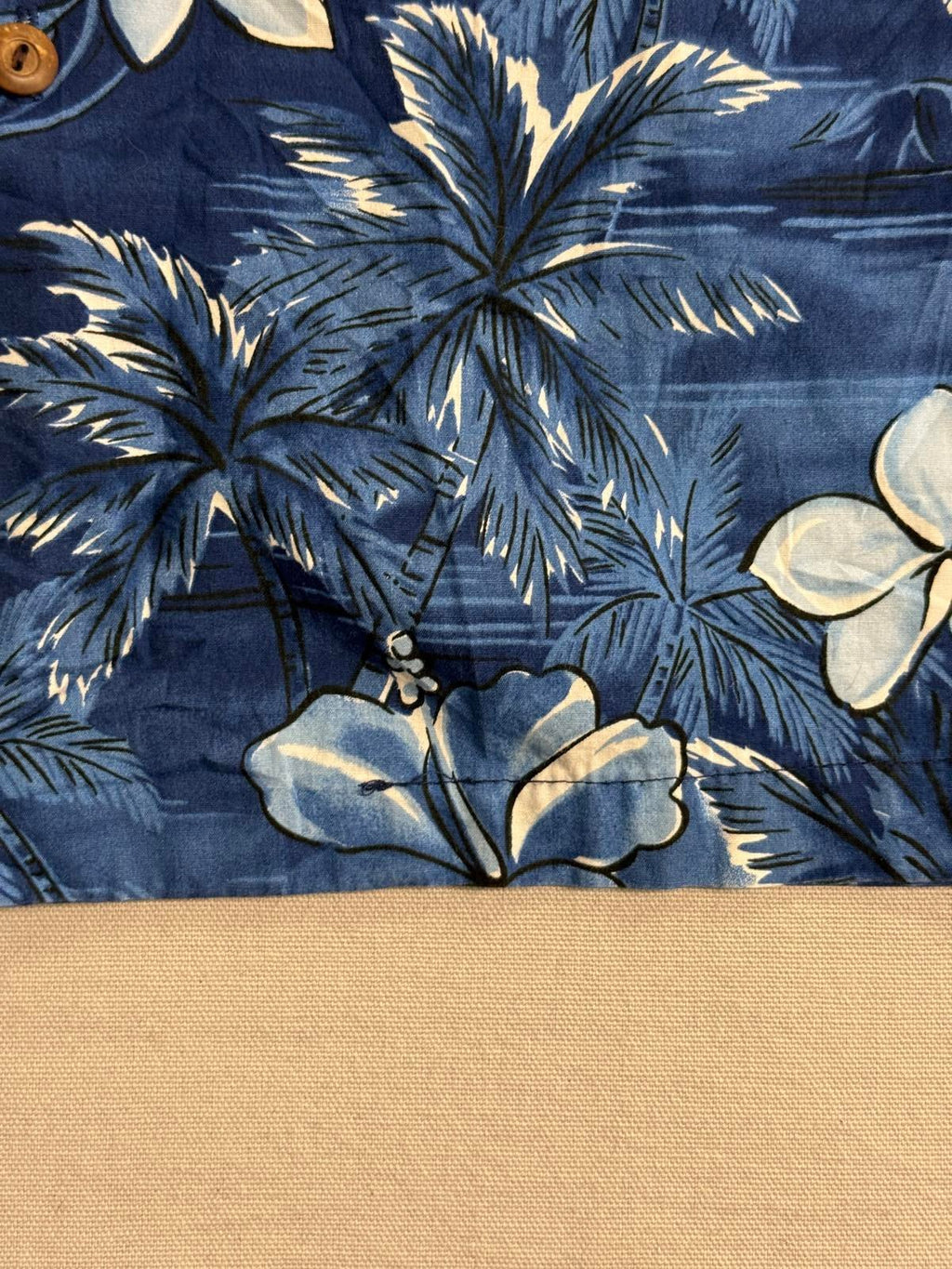Two Palms Mens Hawaiian Shirt Plumeria Made in Hawaii Shirt - Che Cose Belle
