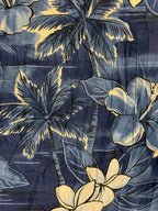 Two Palms Mens Hawaiian Shirt Plumeria Made in Hawaii Shirt - Che Cose Belle