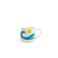 Ty Williams - Blue Waves - 12oz Crescent Mug - Che Cose Belle
