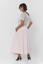UIARA SKIRT IN BABY PINK - Che Cose Belle
