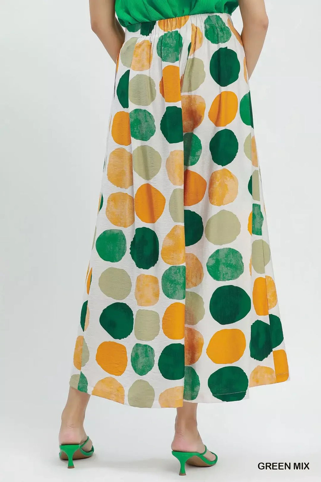 Umgee Dot Print Wide Leg Pants - Che Cose Belle