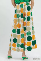 Umgee Dot Print Wide Leg Pants - Che Cose Belle