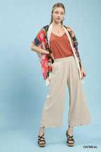 Umgee Pinstripe Wide Leg Pants - Che Cose Belle