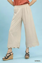 Umgee Pinstripe Wide Leg Pants - Che Cose Belle