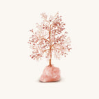 Unconditional Devotion Rose Quartz & Pink Tourmaline Feng Shui Tree - Che Cose Belle