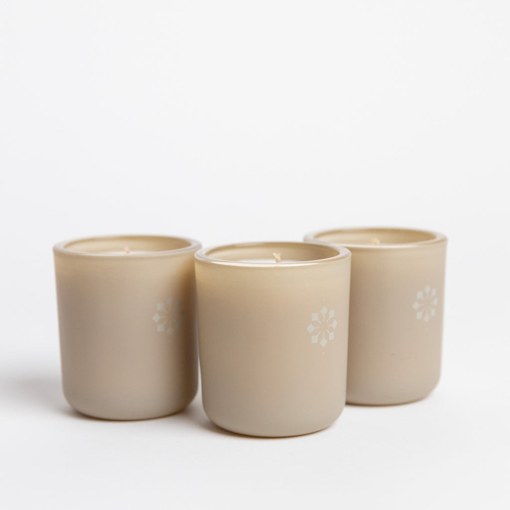 Under The Stars Set of Three Votive Candles - Che Cose Belle