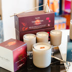 Under The Stars Set of Three Votive Candles - Che Cose Belle