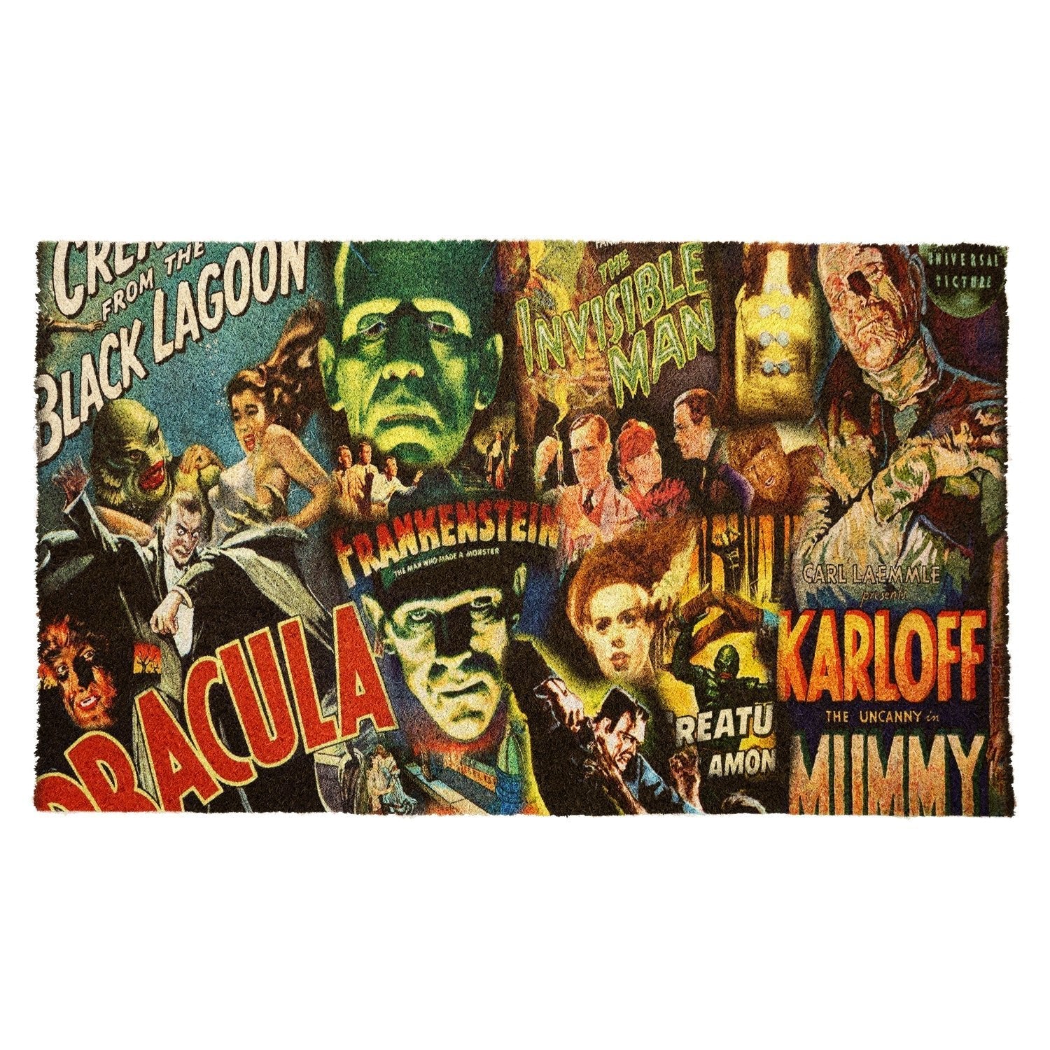 Universal Monsters Film Covers Door Mat - Che Cose Belle