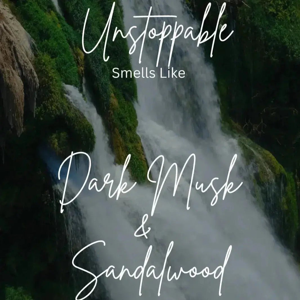 Unstoppable Coconut Soy Luxury Candle – Clean Non-Toxic Soy Candle for Inspired, Elevated Living (Dark Musk & Sandalwood) - Che Cose Belle